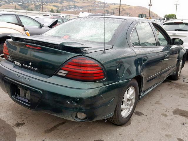 1G2NF52E73M602390 - 2003 PONTIAC GRAND AM S GREEN photo 4