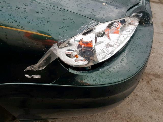 1G2NF52E73M602390 - 2003 PONTIAC GRAND AM S GREEN photo 9