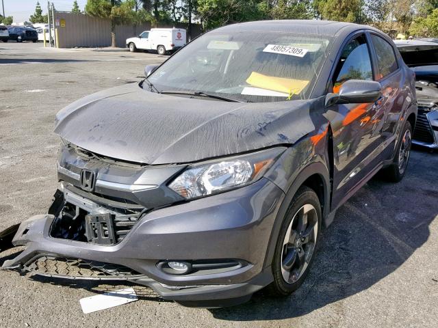 3CZRU6H59JG727692 - 2018 HONDA HR-V EX BLACK photo 2