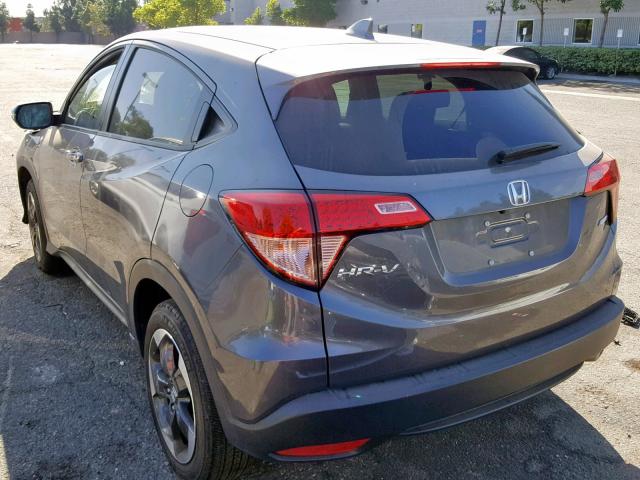 3CZRU6H59JG727692 - 2018 HONDA HR-V EX BLACK photo 3