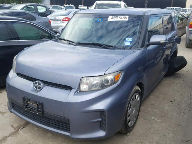 JTLZE4FE0CJ005530 - 2012 TOYOTA SCION XB Сұр фото 2