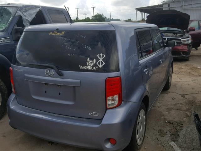 JTLZE4FE0CJ005530 - 2012 TOYOTA SCION XB Сұр фото 4