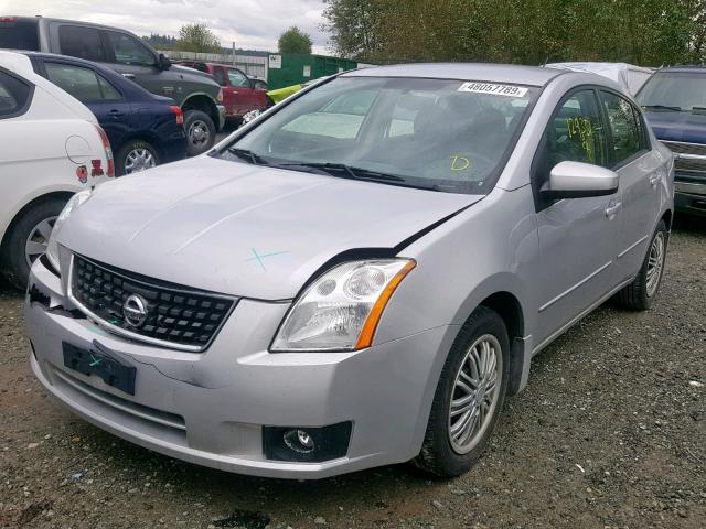 3N1AB61EX9L650372 - 2009 NISSAN SENTRA 2.0 SILVER photo 2