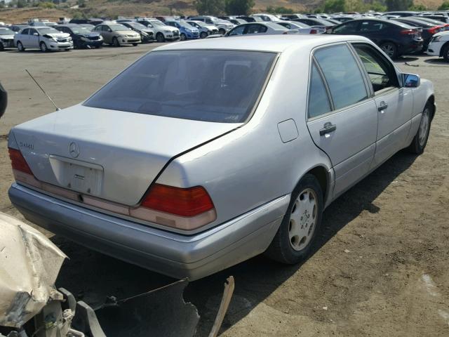 WDBGA43E0TA315792 - 1996 MERCEDES-BENZ S 420 SILVER photo 4