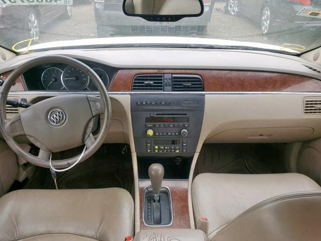 2G4WD582761263144 - 2006 BUICK LACROSSE C WHITE photo 9