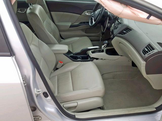 2HGFB2F99CH510130 - 2012 HONDA CIVIC EXL 银色 照片 5