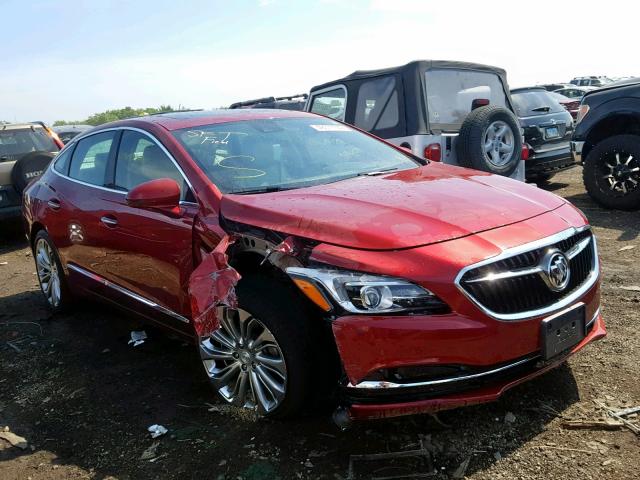 1G4ZR5SS1JU141853 - 2018 BUICK LACROSSE P RED photo 1