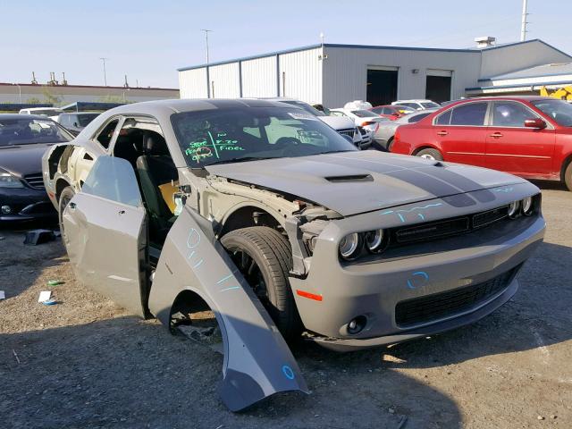 2C3CDZBT2HH509144 - 2017 DODGE CHALLENGER GRAY photo 1