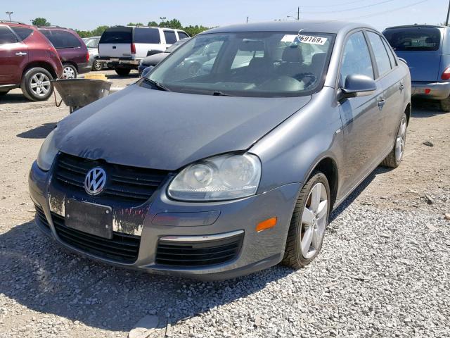 3VWRJ71K78M134653 - 2008 VOLKSWAGEN JETTA WOLF GRAY photo 2