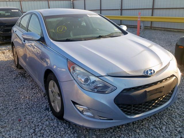 KMHEC4A41CA022525 - 2012 HYUNDAI SONATA HYB BLUE photo 1