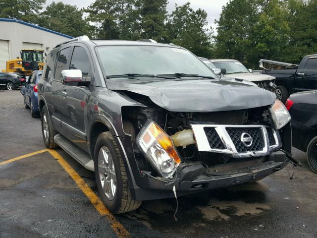 5N1BA0NF0DN610410 - 2013 NISSAN ARMADA PLA GRAY photo 1