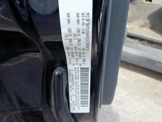 1J8HH48N46C253793 - 2006 JEEP COMMANDER 黑色 照片 10