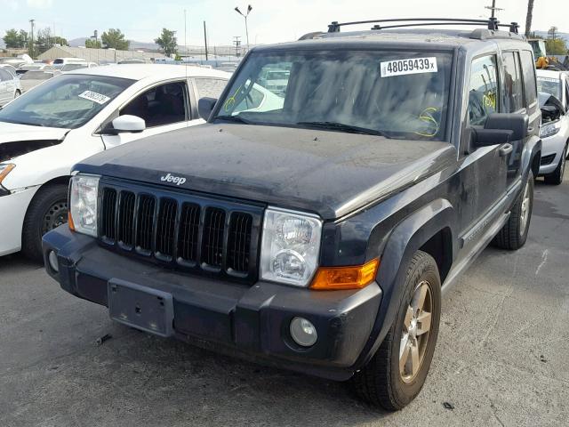 1J8HH48N46C253793 - 2006 JEEP COMMANDER 黑色 照片 2