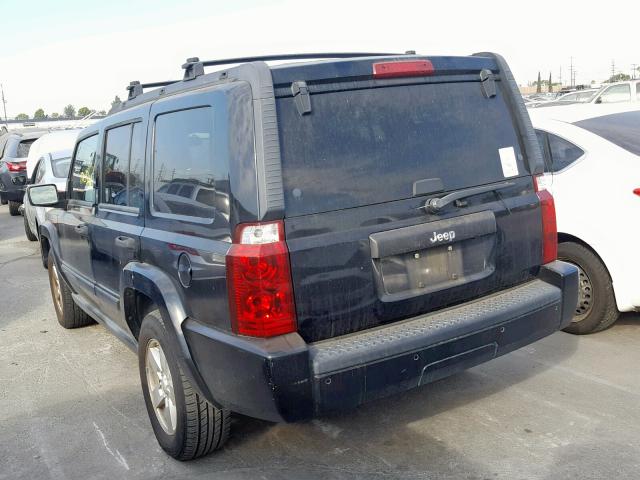1J8HH48N46C253793 - 2006 JEEP COMMANDER 黑色 照片 3