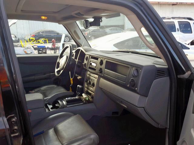 1J8HH48N46C253793 - 2006 JEEP COMMANDER 黑色 照片 5