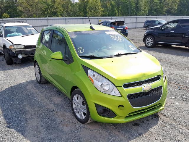 KL8CB6S95FC717399 - 2015 CHEVROLET SPARK LS GREEN photo 1