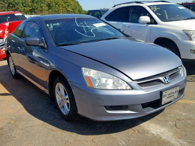 1HGCM72716A020699 - 2006 HONDA ACCORD EX BLUE photo 1