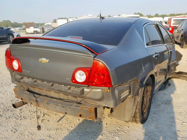 1G1ZH57B294264999 - 2009 CHEVROLET MALIBU 1LT BLUE photo 4
