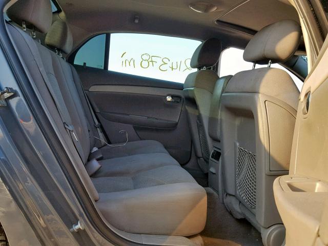 1G1ZH57B294264999 - 2009 CHEVROLET MALIBU 1LT BLUE photo 6