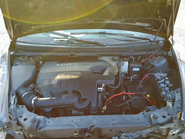 1G1ZH57B294264999 - 2009 CHEVROLET MALIBU 1LT BLUE photo 7