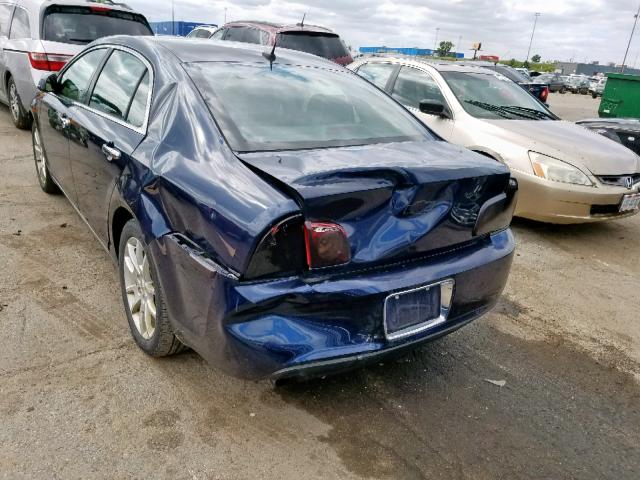 1G1ZK57B39F228406 - 2009 CHEVROLET MALIBU LTZ ლურჯი ფოტო 3