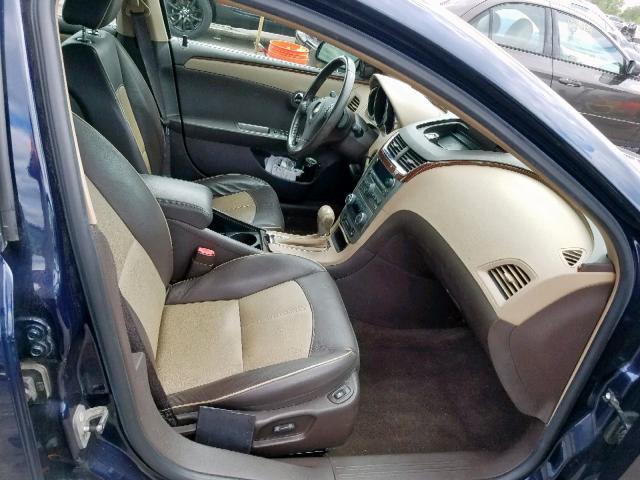 1G1ZK57B39F228406 - 2009 CHEVROLET MALIBU LTZ ლურჯი ფოტო 5