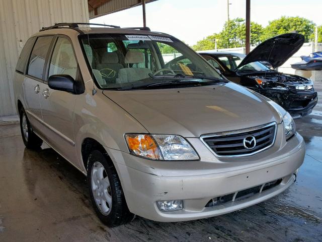 JM3LW28Y210181581 - 2001 MAZDA MPV WAGON TAN photo 1