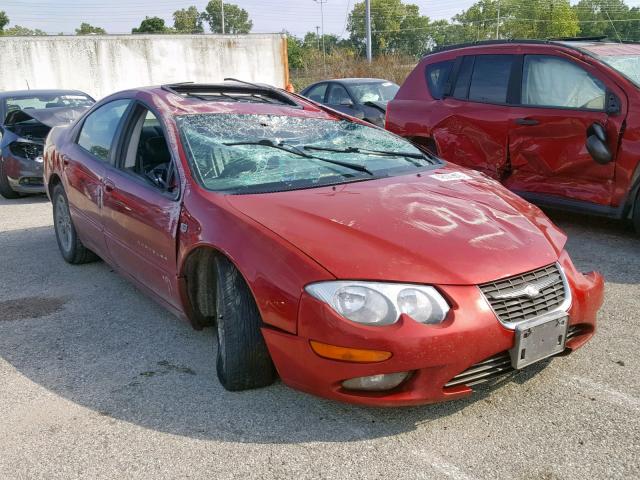 2C3HE66G8YH337393 - 2000 CHRYSLER 300M RED photo 1