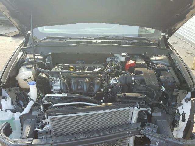 3FA6P0G75JR199336 - 2018 FORD FUSION S GRAY photo 7