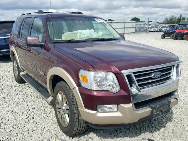 1FMEU74816UA84409 - 2006 FORD EXPLORER E BURGUNDY photo 1