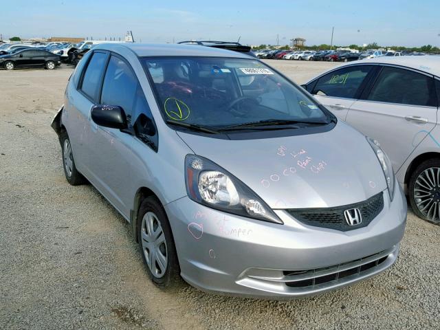 JHMGE8H36BC028205 - 2011 HONDA FIT SILVER photo 1