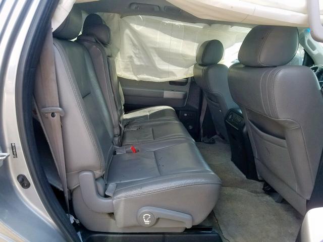 5TDZY68A18S011226 - 2008 TOYOTA SEQUOIA LI SILVER photo 6