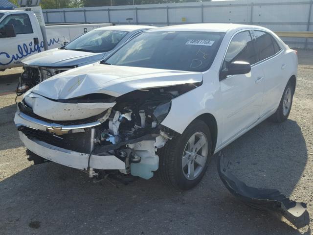 1G11B5SL3FF196923 - 2015 CHEVROLET MALIBU LS თეთრი ფოტო 2