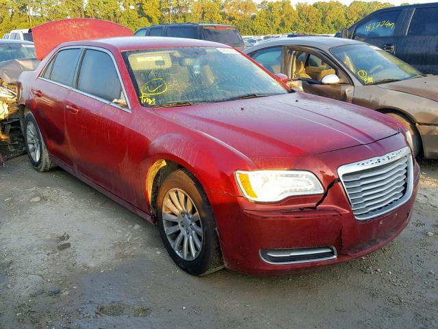 2C3CCAAG3CH216841 - 2012 CHRYSLER 300 RED photo 1