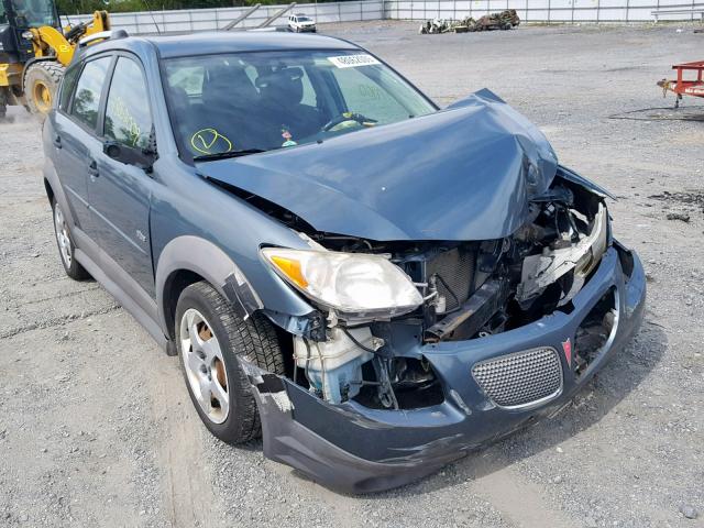 5Y2SL65868Z421844 - 2008 PONTIAC VIBE GRAY photo 1