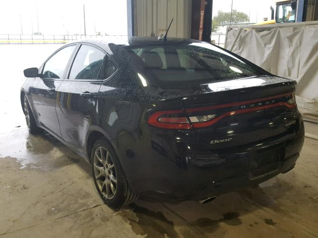 1C3CDFBA2DD342725 - 2013 DODGE DART SXT BLACK photo 3