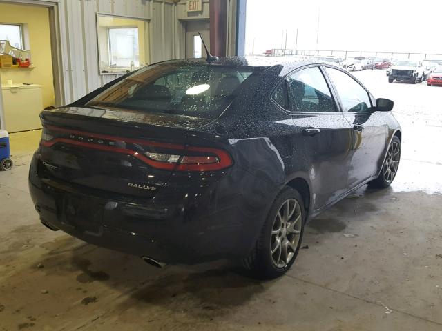 1C3CDFBA2DD342725 - 2013 DODGE DART SXT BLACK photo 4