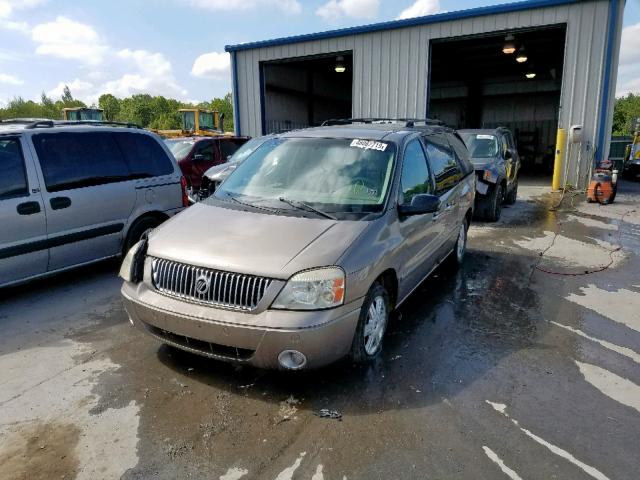 2MRZA21225BJ03357 - 2005 MERCURY MONTEREY C TAN photo 2