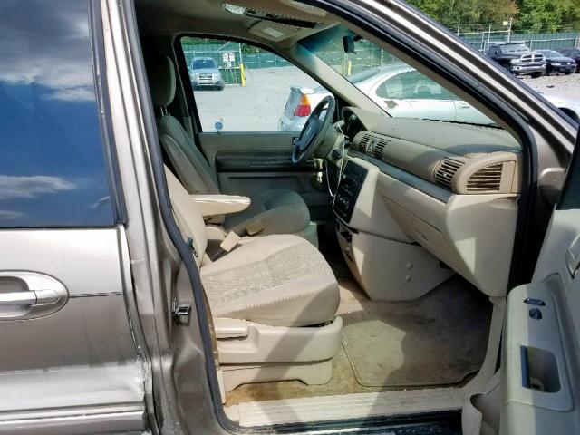 2MRZA21225BJ03357 - 2005 MERCURY MONTEREY C TAN photo 6