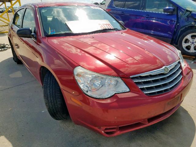 1C3LC46K88N292505 - 2008 CHRYSLER SEBRING LX RED photo 1