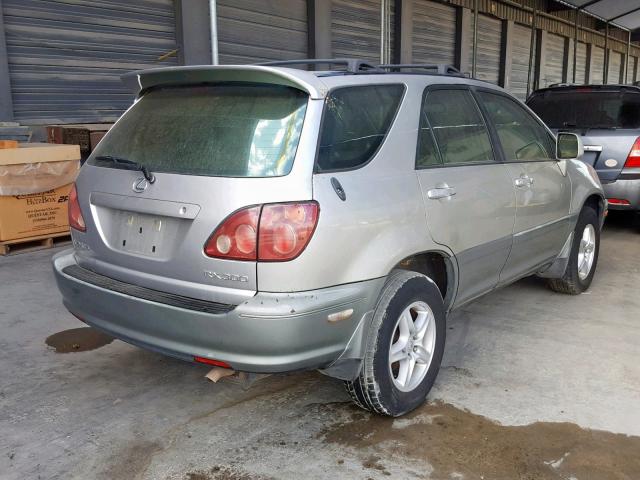 JT6HF10U6Y0119037 - 2000 LEXUS RX 300 SILVER photo 4