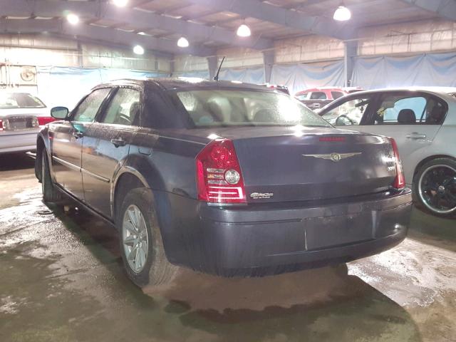 2C3LA43R58H155408 - 2008 CHRYSLER 300 LX BLUE photo 3