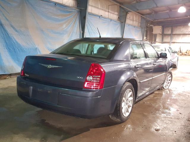 2C3LA43R58H155408 - 2008 CHRYSLER 300 LX BLUE photo 4