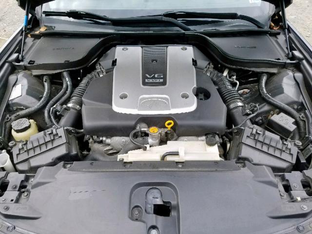 JNKCV64E48M110561 - 2008 INFINITI G37 BASE BLACK photo 7