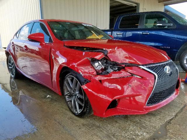 JTHBA1D2XG5003037 - 2016 LEXUS IS 200T RED photo 1