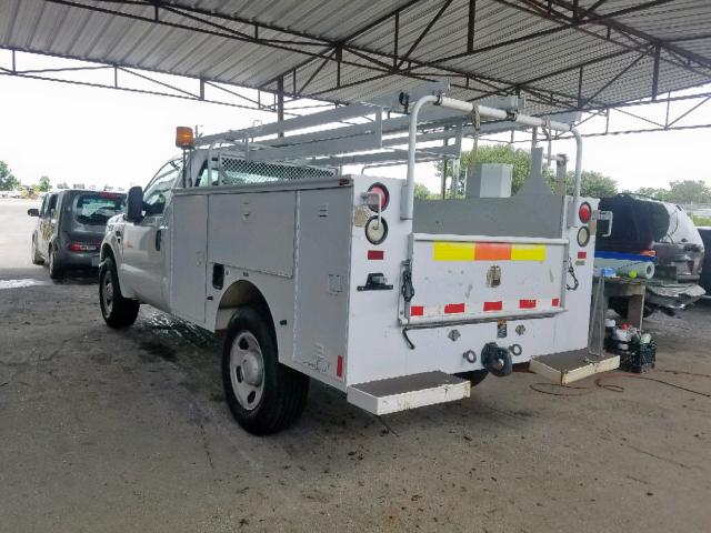 1FDWF30578EC54871 - 2008 FORD F350 SRW S WHITE photo 3