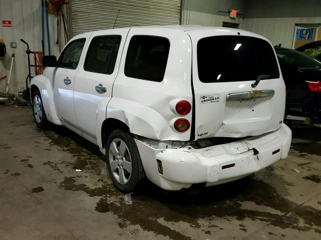 3GNDA13D57S524306 - 2007 CHEVROLET HHR LS WHITE photo 3