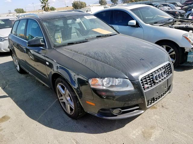 WAUKF78E98A027250 - 2008 AUDI A4 2.0T AV BLACK photo 1