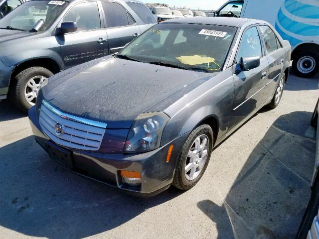 1G6DP577570114120 - 2007 CADILLAC CTS HI FEA GRAY photo 2