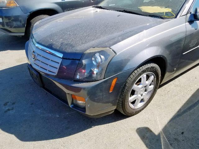 1G6DP577570114120 - 2007 CADILLAC CTS HI FEA GRAY photo 9